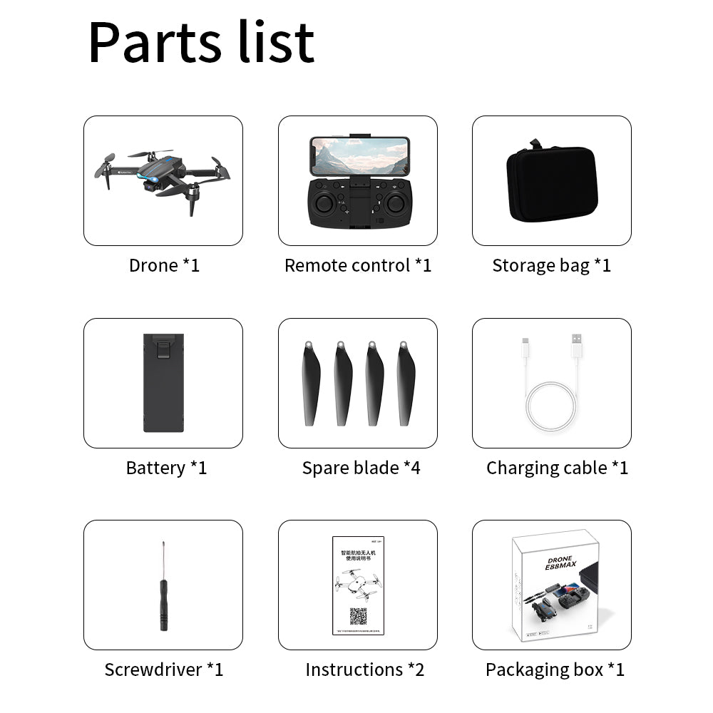 ZFRC E99Max Smart Drone